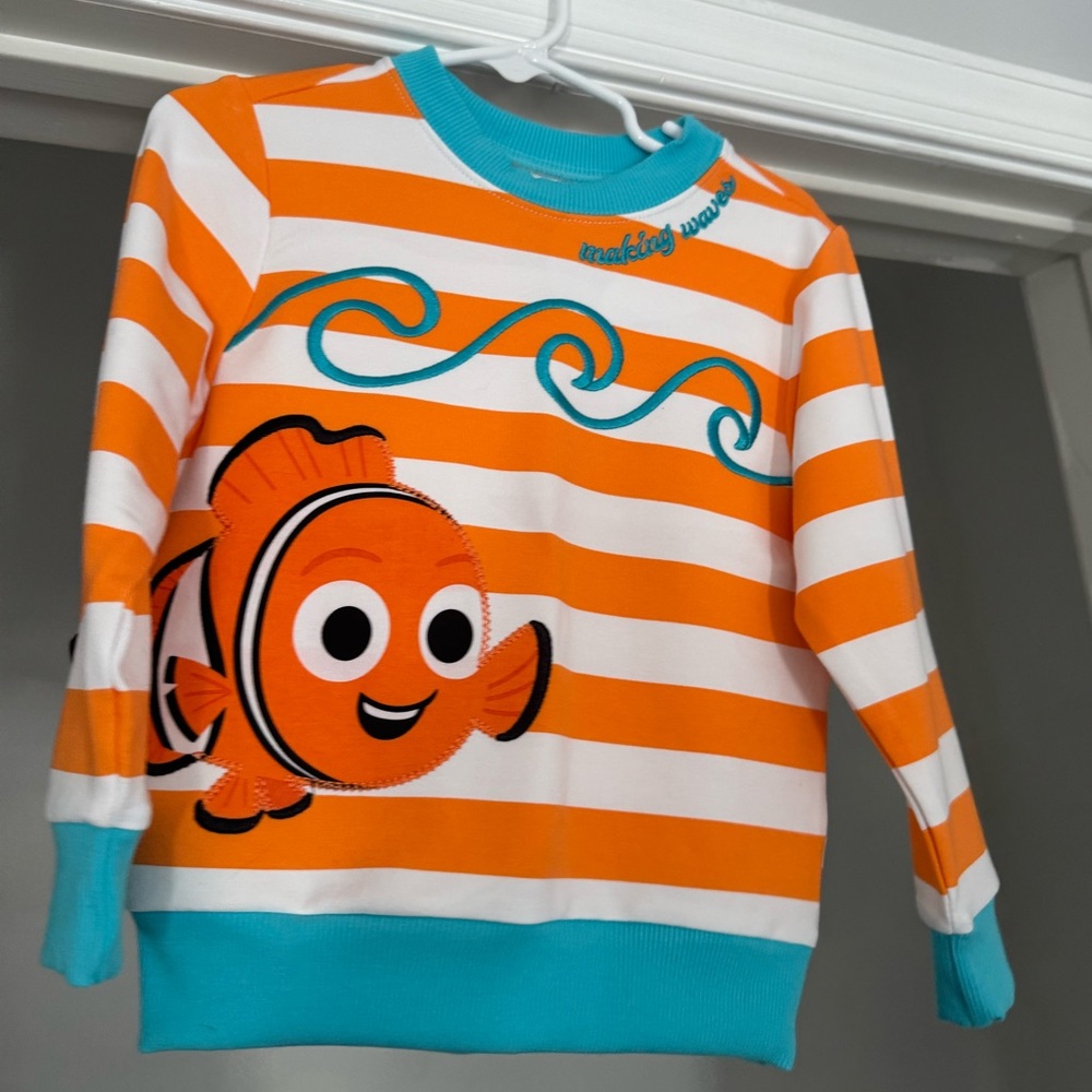 Little Sleepies Disney Nemo Crewneck Sweatshirt - NWT - 2T